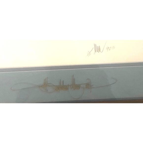 P Buckley M oss Signed and Numbered Print. "Richard", 9"x11", 118/1000 - Picture 7 of 8